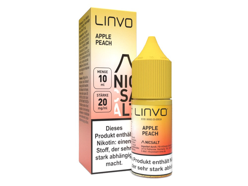 Linvo - Apple Peach - Nikotinsalz Liquid