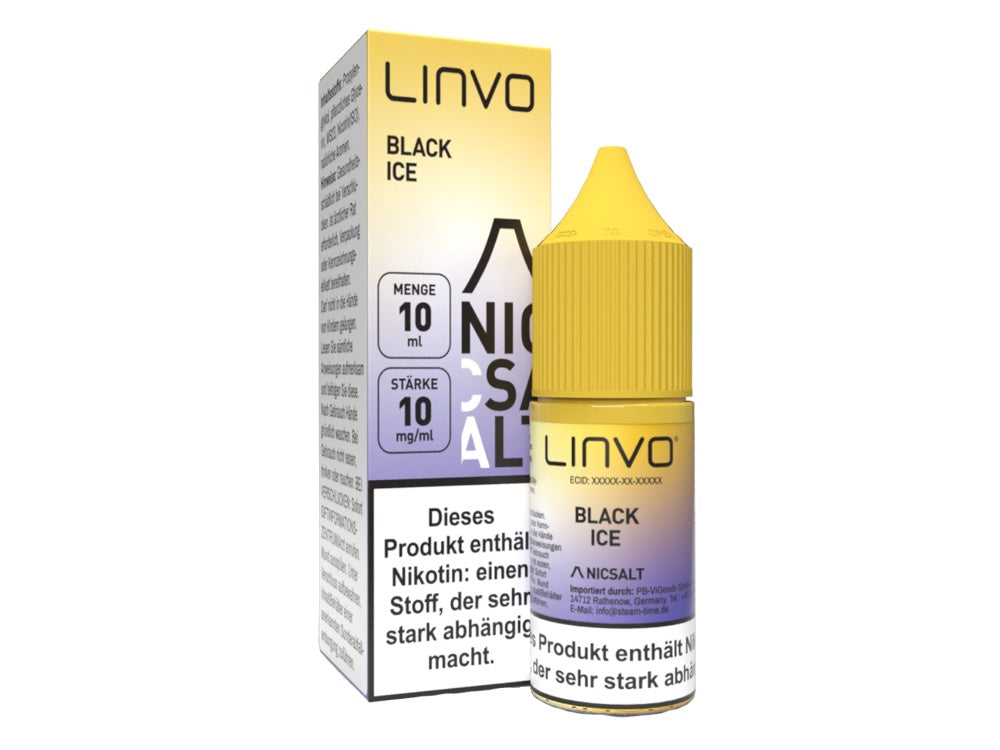 Linvo - Black Ice - Nikotinsalz Liquid
