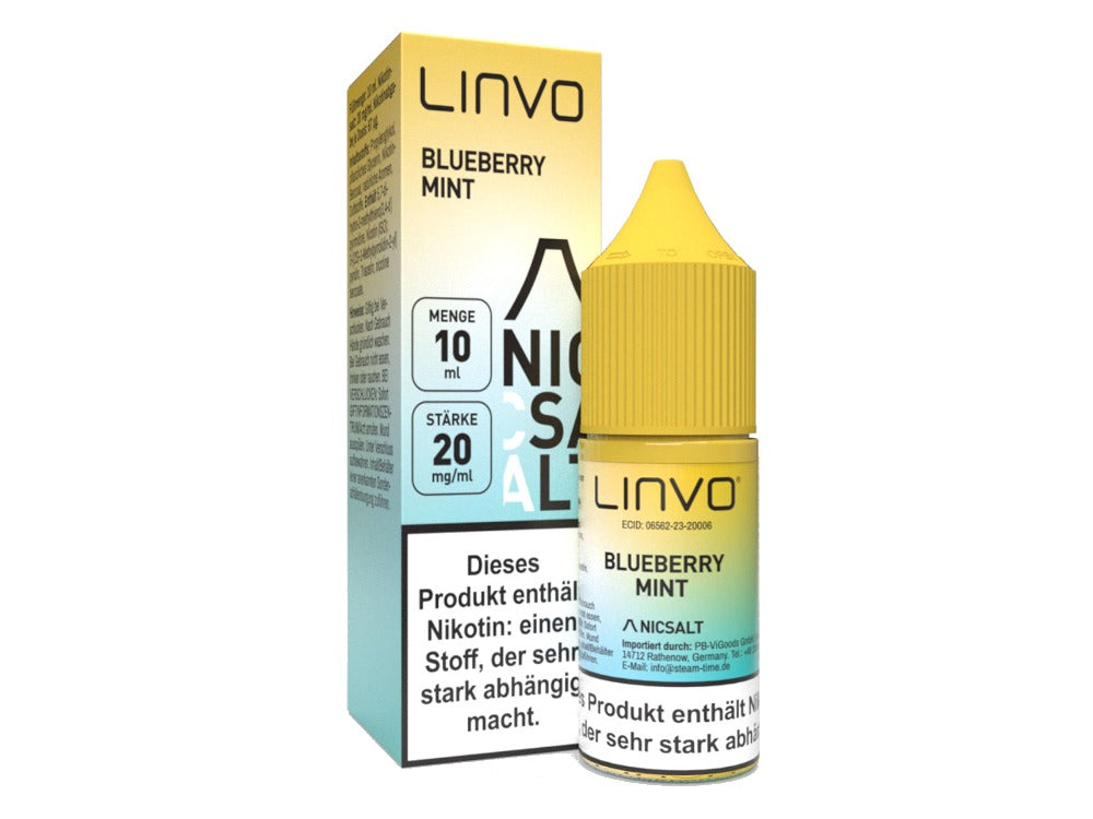 Linvo - Blueberry Mint - Nikotinsalz Liquid
