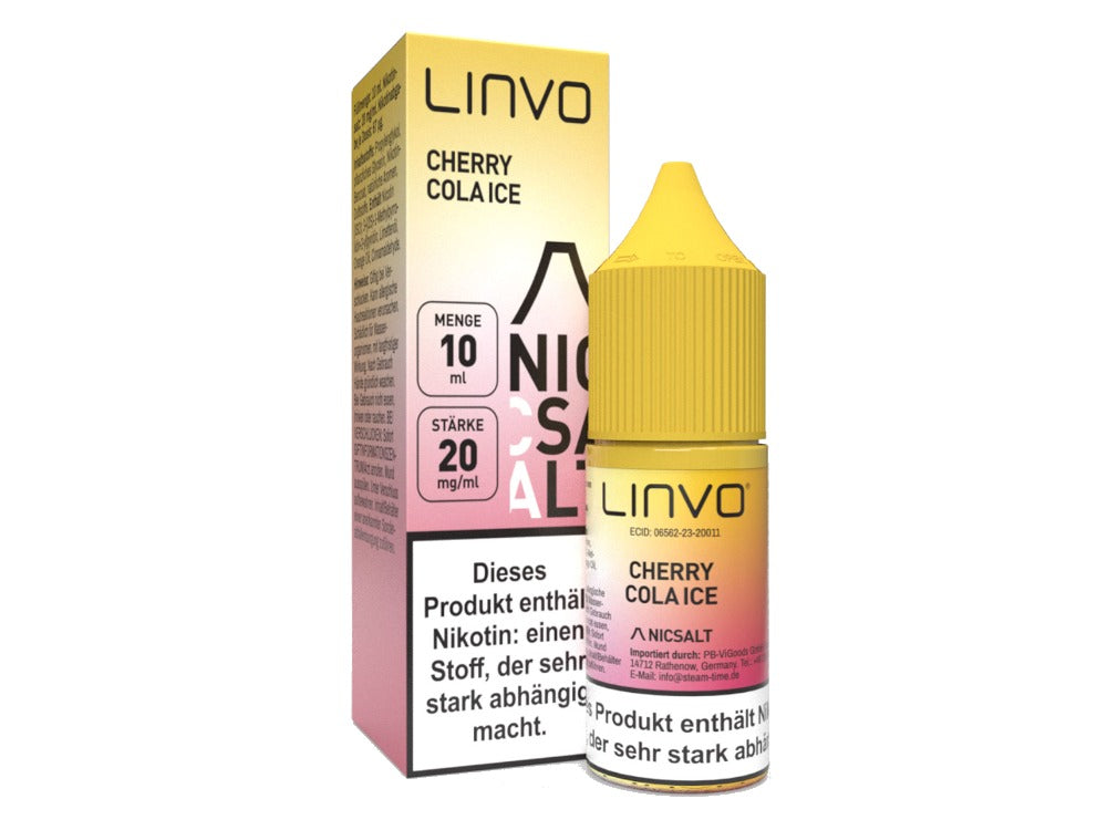 Linvo - Cherry Cola Ice - Nikotinsalz Liquid