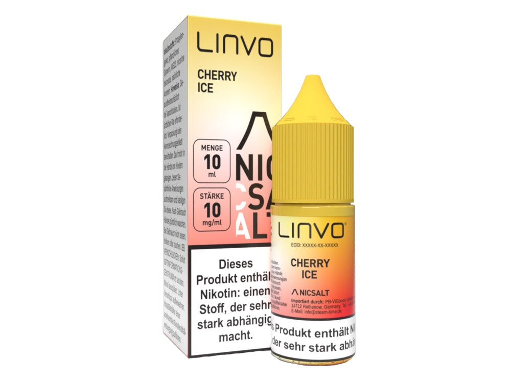 Linvo - Cherry Ice - Nikotinsalz Liquid