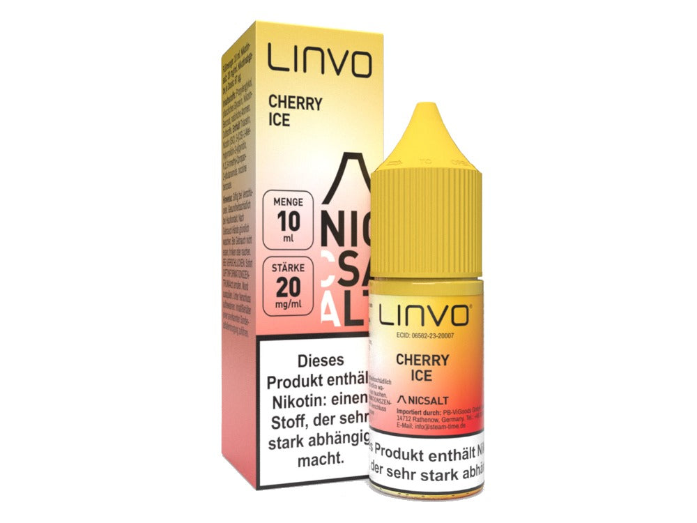 Linvo - Cherry Ice - Nikotinsalz Liquid
