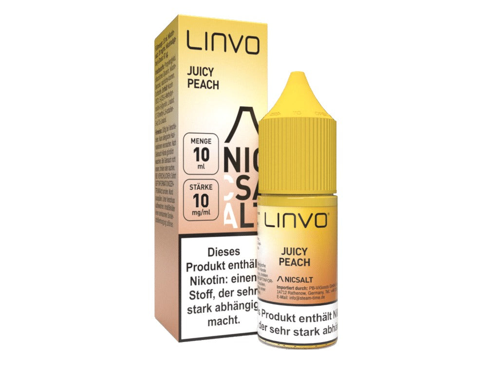 Linvo -  Peach - Nikotinsalz Liquid