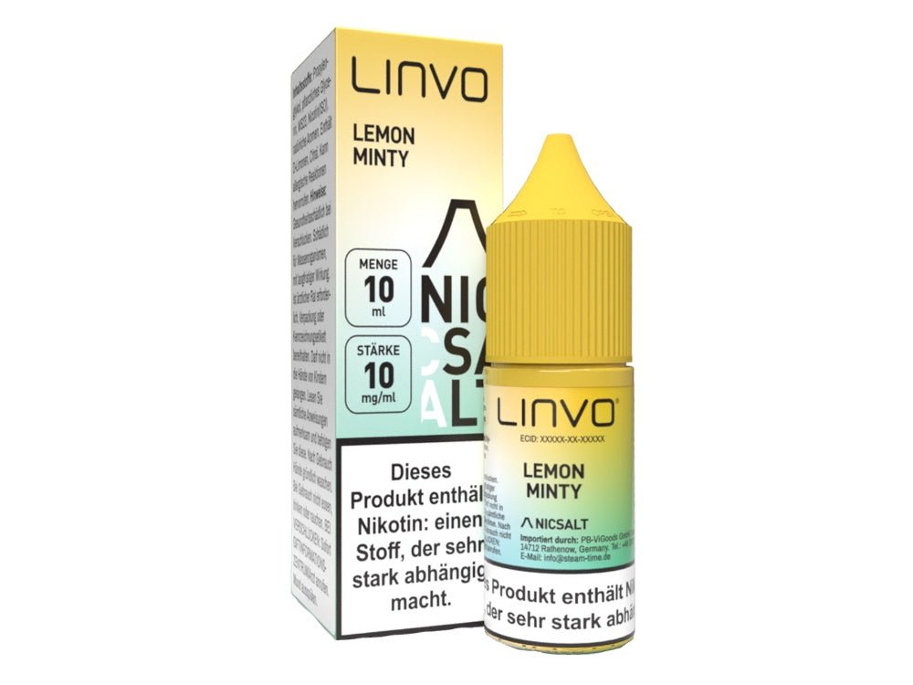 Linvo - Lemon Minty - Nikotinsalz Liquid