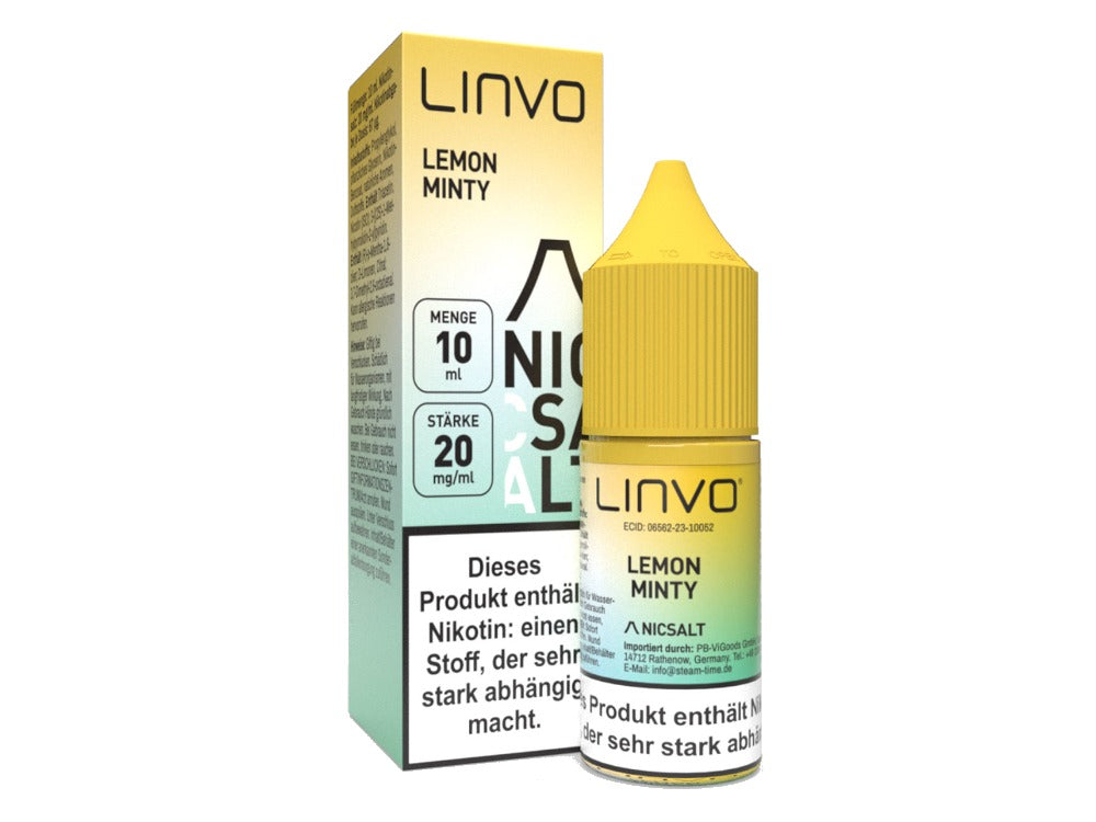 Linvo - Lemon Minty - Nikotinsalz Liquid