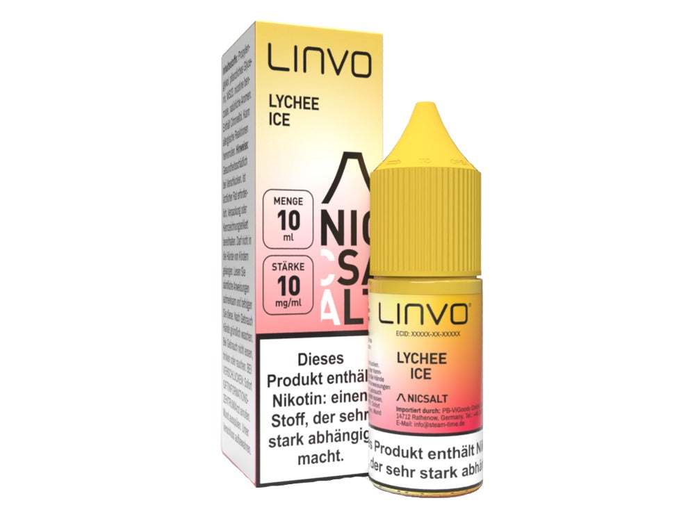 Linvo - Lychee Ice - Nikotinsalz Liquid