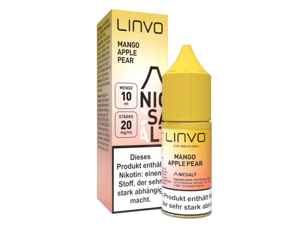 Linvo - Mango Apple Pear - Nikotinsalz Liquid