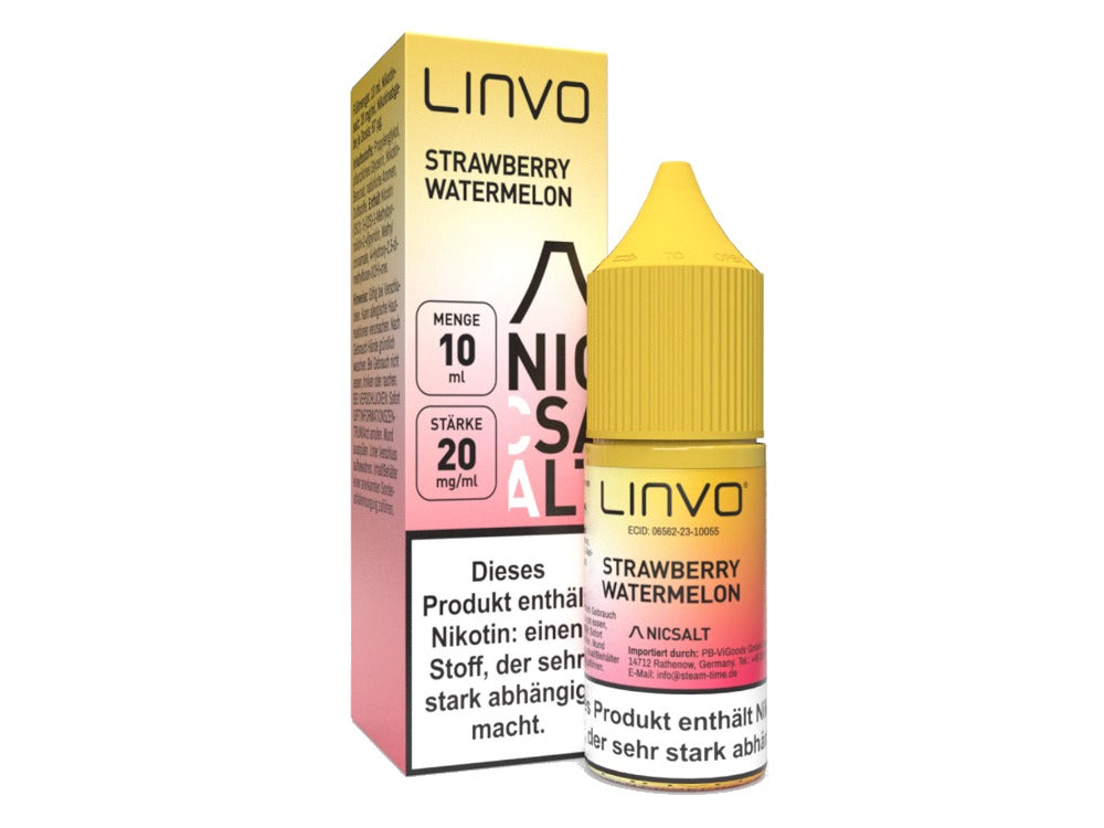 Linvo - Strawberry Watermelon - Nikotinsalz Liquid