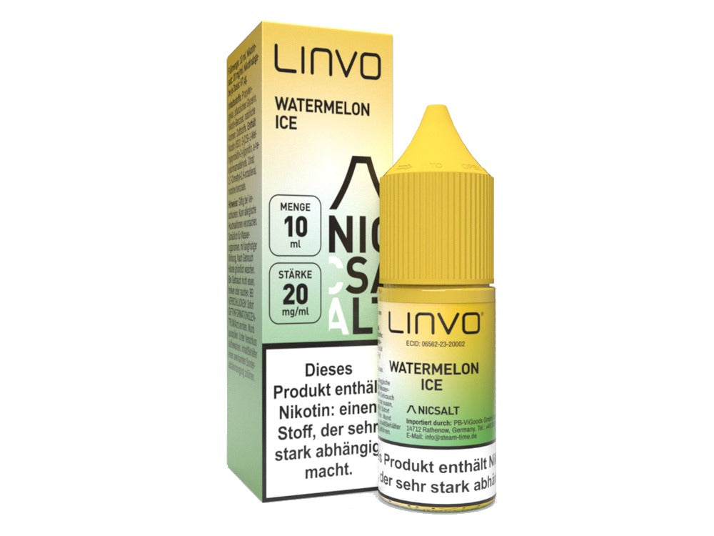 Linvo - Watermelon Ice - Nikotinsalz Liquid