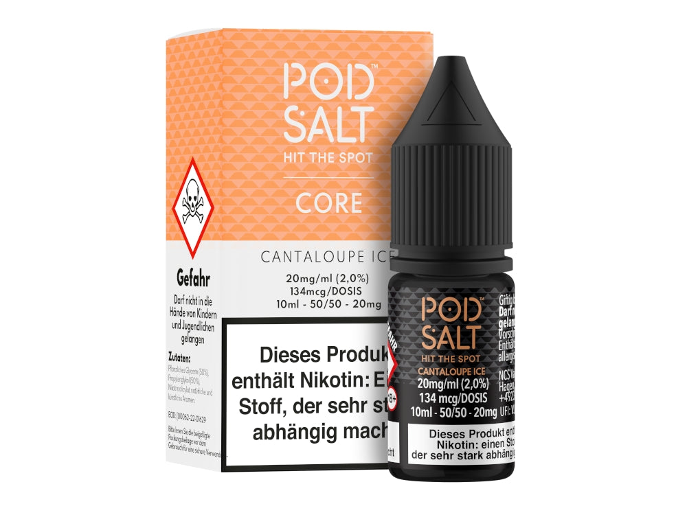 Pod Salt - Core - Cantaloupe Ice - Nikotinsalz Liquid