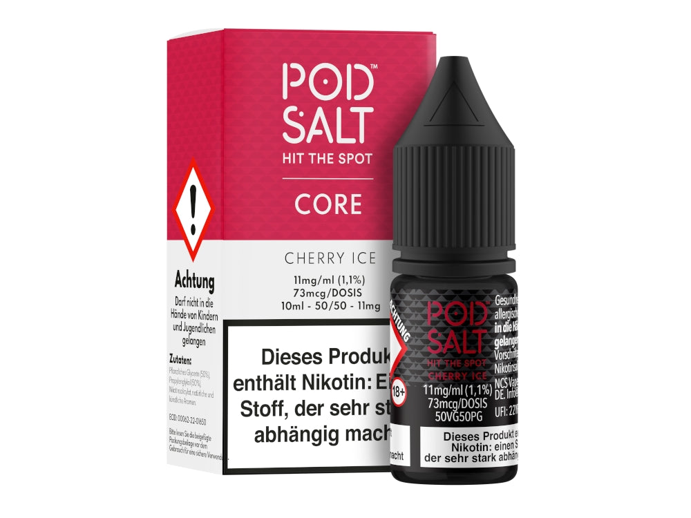 Pod Salt - Core - Cherry Ice - Nikotinsalz Liquid