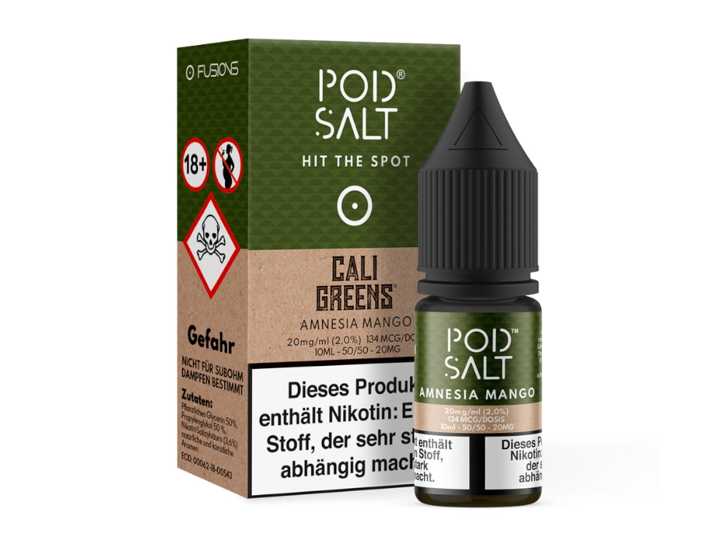 Pod Salt - Fusion - Amnesia Mango - Nikotinsalz Liquid