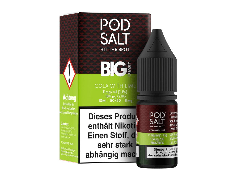 Pod Salt - Fusion - Cola with Lime - Nikotinsalz Liquid