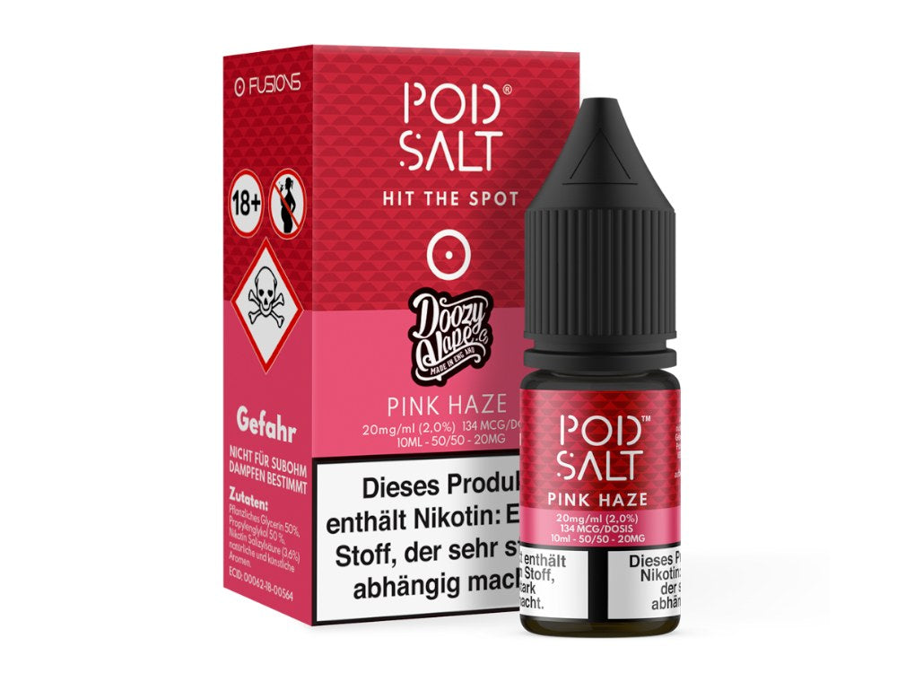Pod Salt - Fusion - Pink Haze - Nikotinsalz Liquid