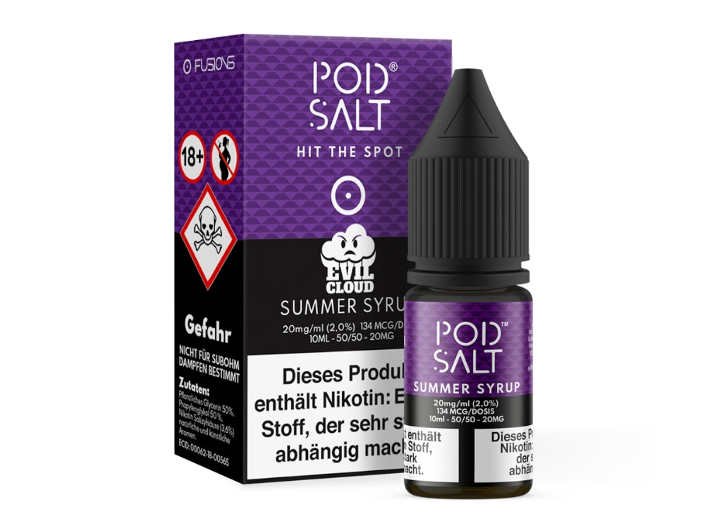 Pod Salt - Fusion - Summer Syrup - Nikotinsalz Liquid