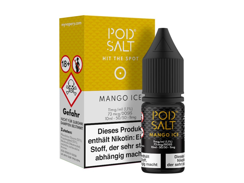 Pod Salt - Mango Ice - Nikotinsalz Liquid