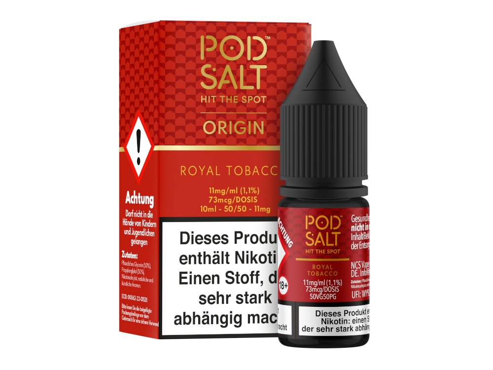 Pod Salt - Origin - Royal Tobacco - Nikotinsalz Liquid