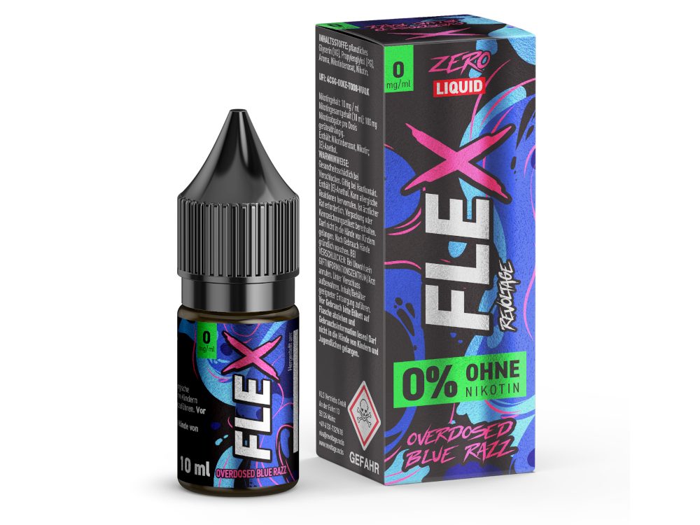 Revoltage - FLEX - Blue Razz - Nikotinsalz Liquid