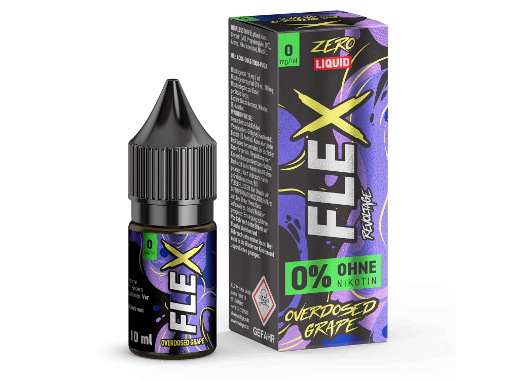 Revoltage - FLEX - Grape - Nikotinsalz Liquid - time4smoke