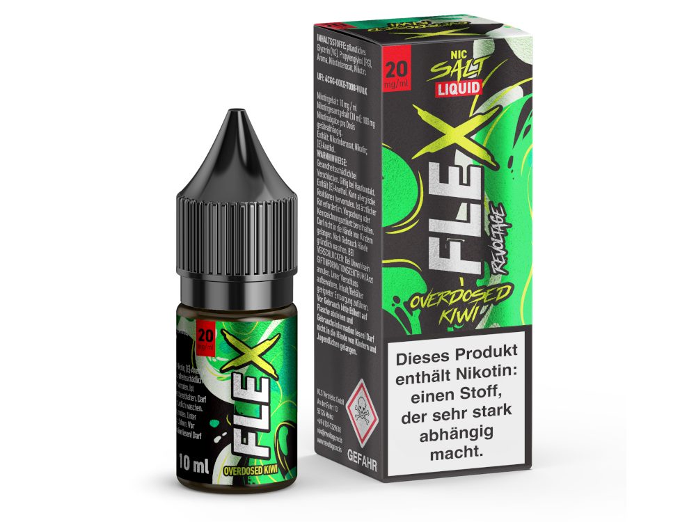 Revoltage - FLEX - Kiwi - Nikotinsalz Liquid