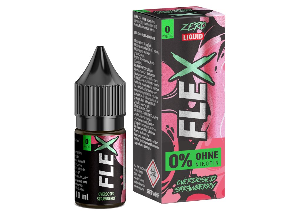 Revoltage - FLEX - Strawberry - Nikotinsalz Liquid