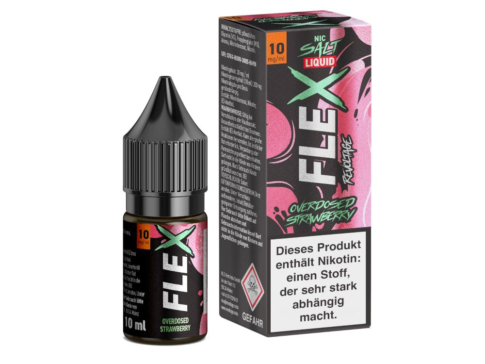 Revoltage - FLEX - Strawberry - Nikotinsalz Liquid