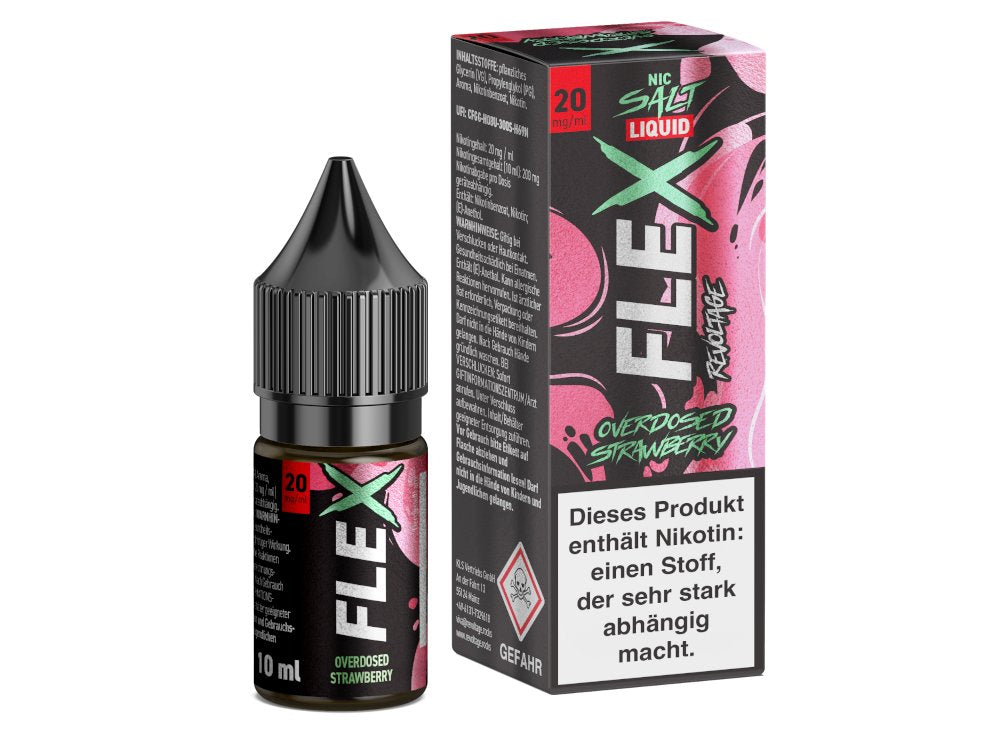 Revoltage - FLEX - Strawberry - Nikotinsalz Liquid