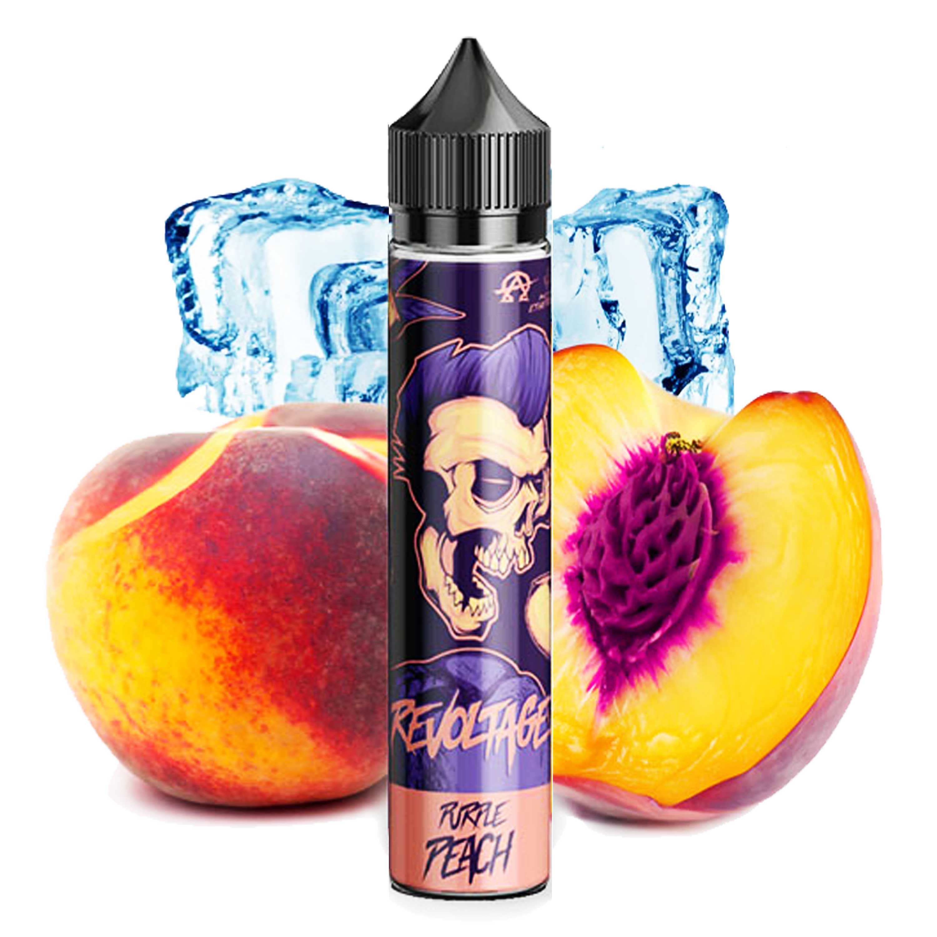 Revoltage - Purple Peach - (15 ml in 75 ml LF) - Longfill-Aroma