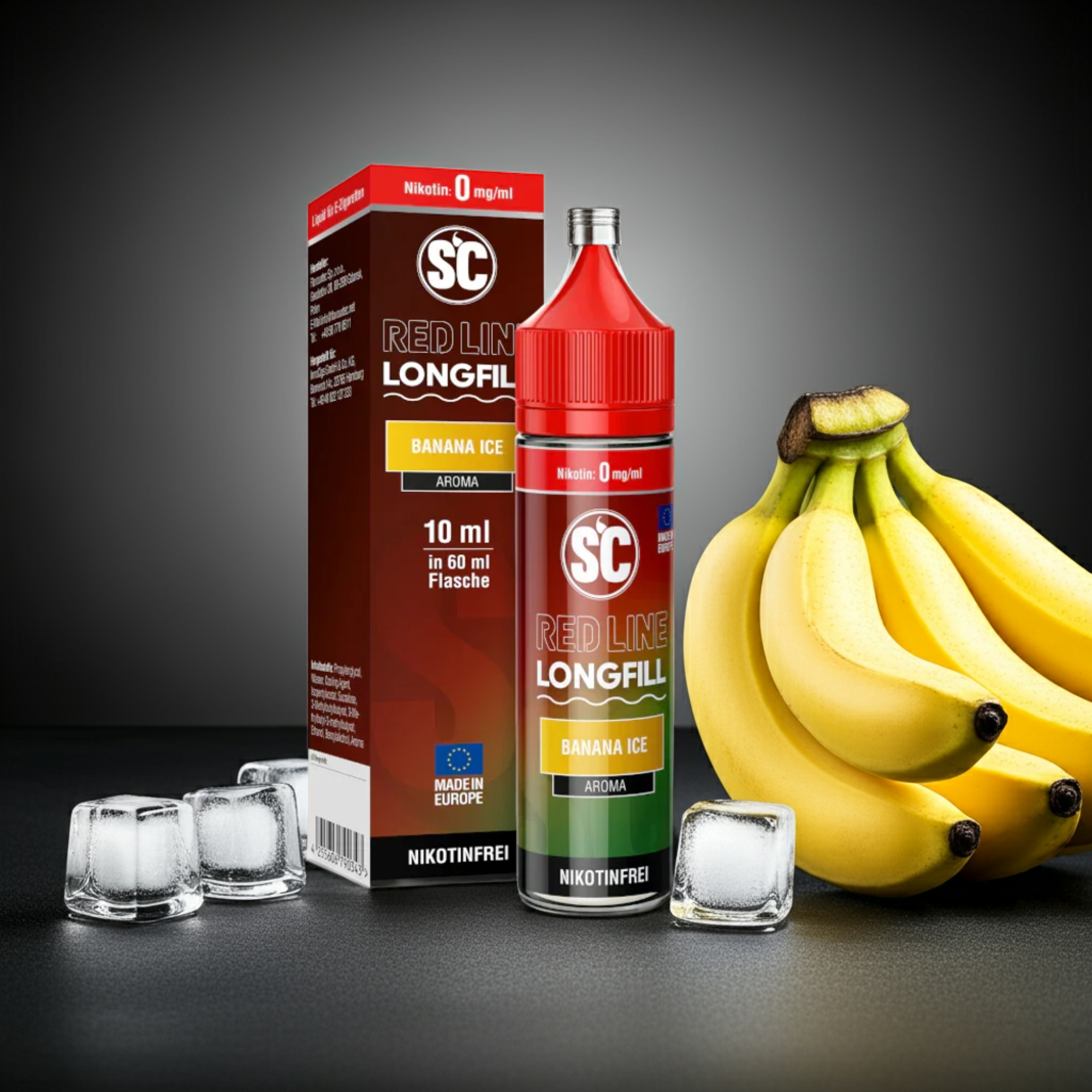 SC - Red Line - Banana Ice - Longfill Aroma 10 ml