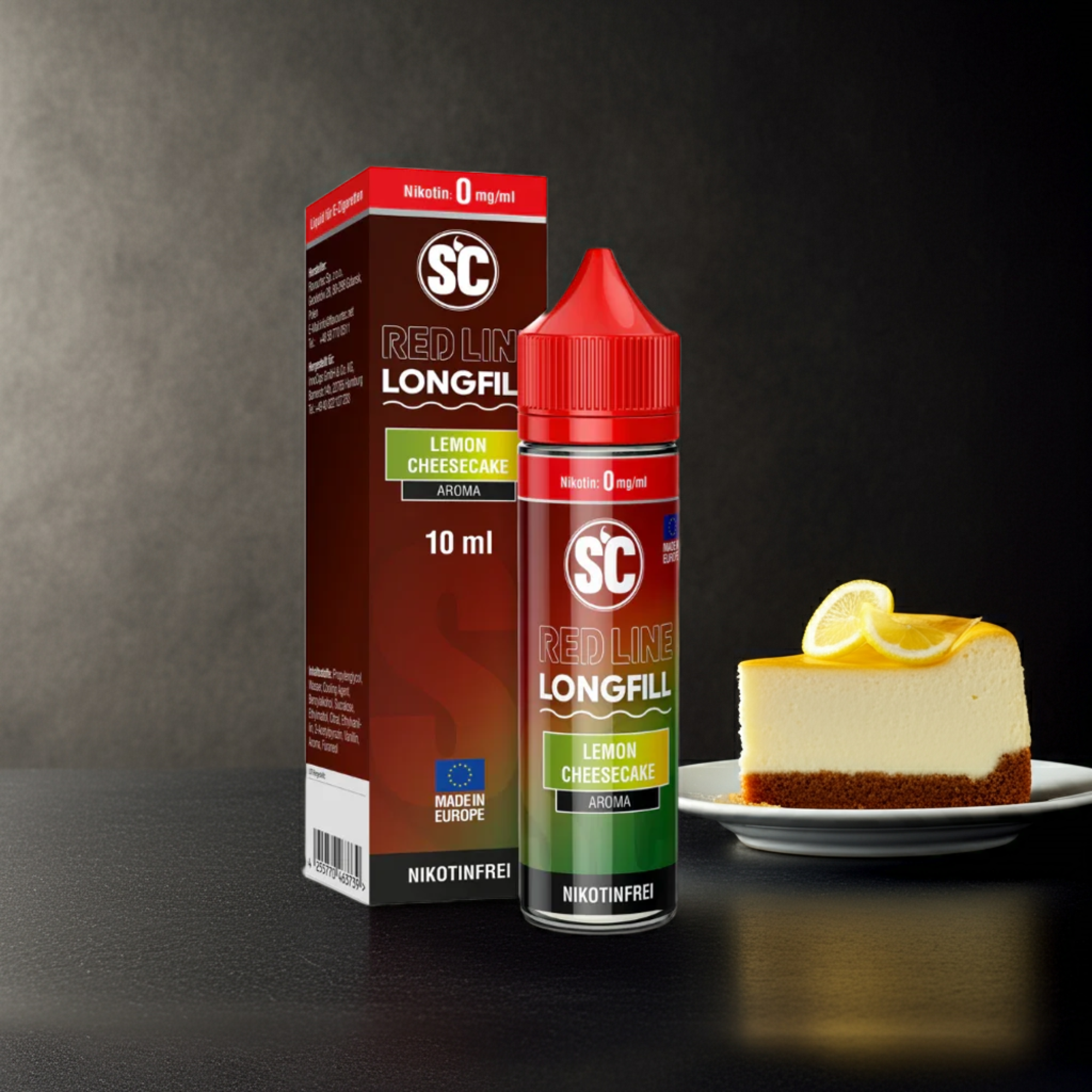 SC - Red Line - Lemon Cheesecake - Longfill Aroma 10 ml