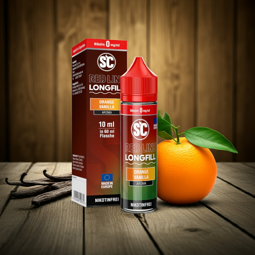 SC - Red Line - Orange Vanilla - Longfill Aroma 10 ml