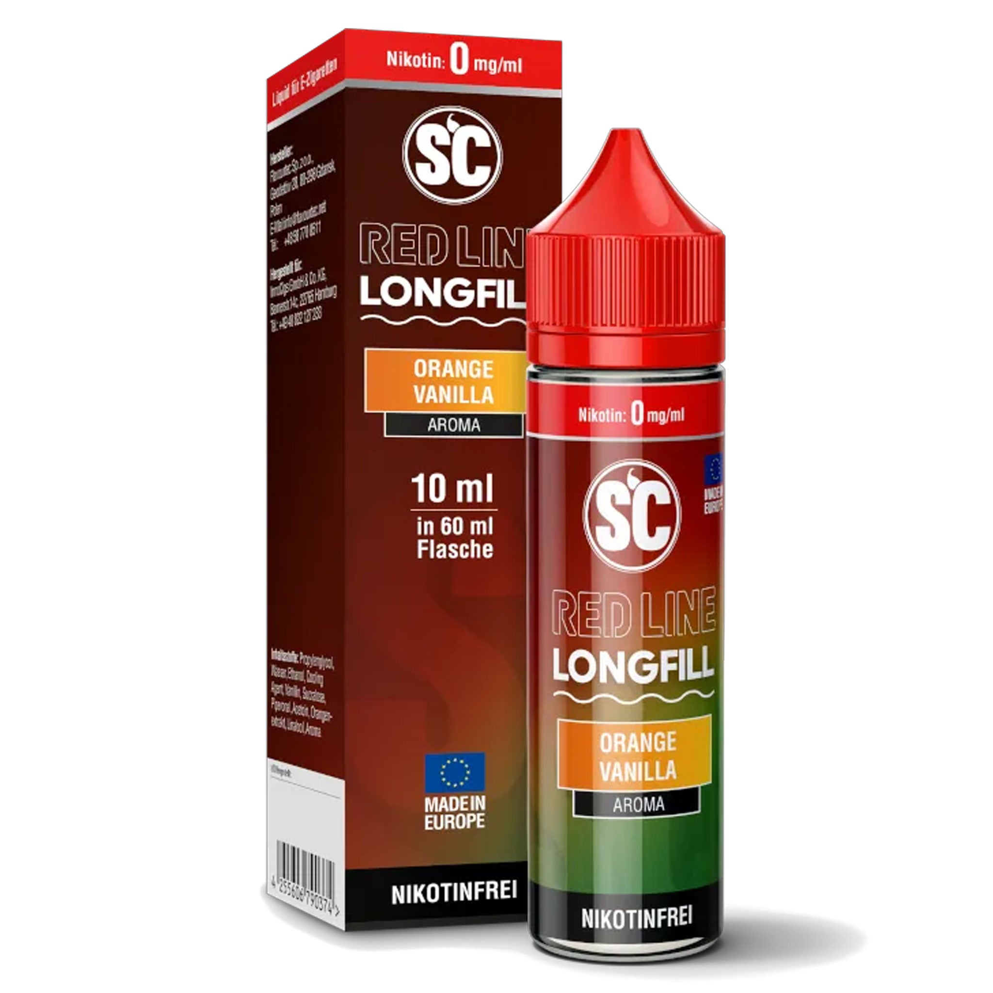 SC - Red Line - Orange Vanilla - Longfill Aroma 10 ml