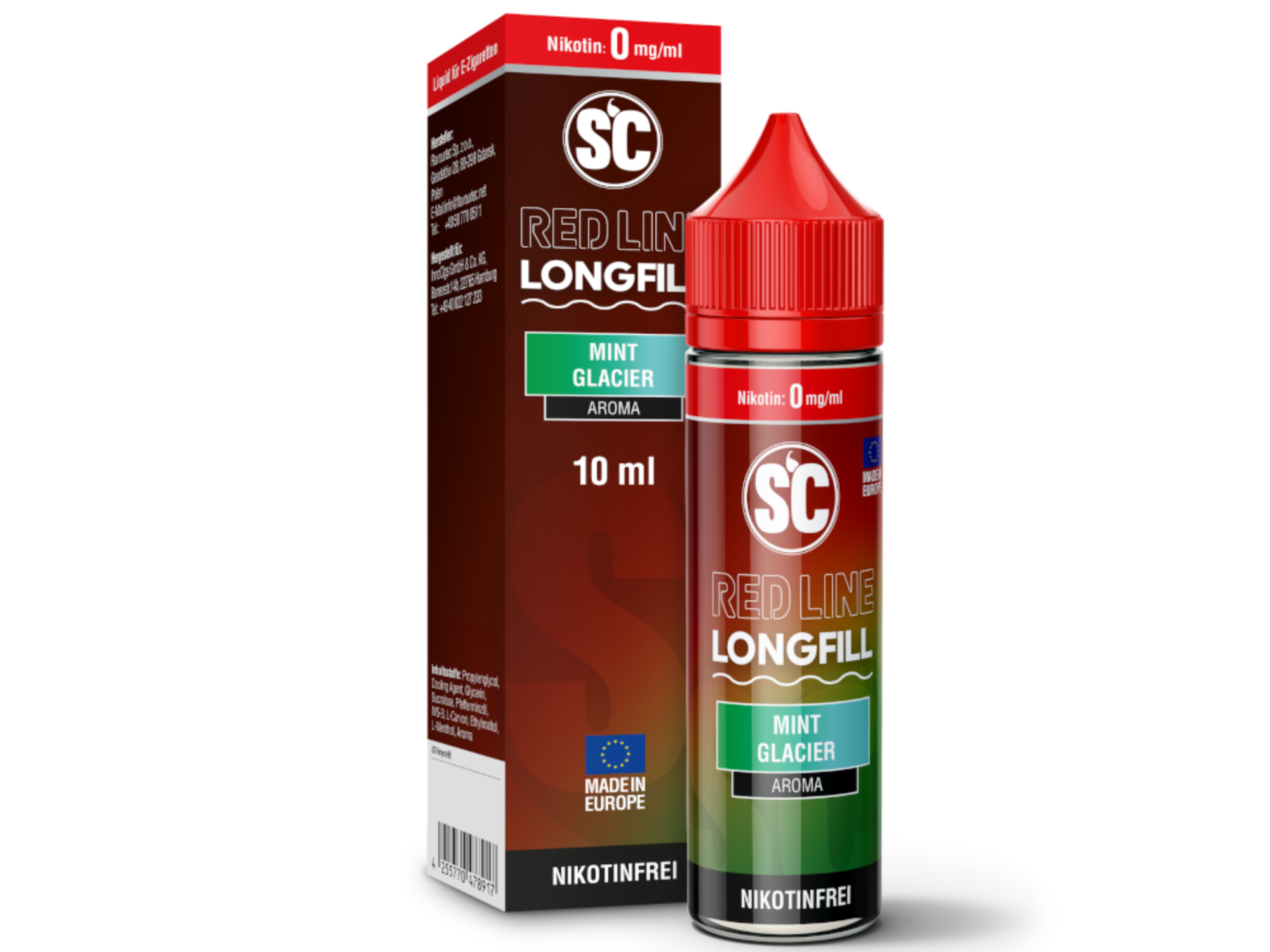 SC - Red Line - Mint Glacier - Longfill Aroma Solo