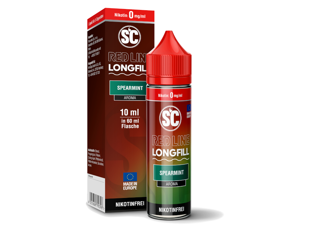 SC - Red Line - Spearmint - Longfill Aroma 10 ml