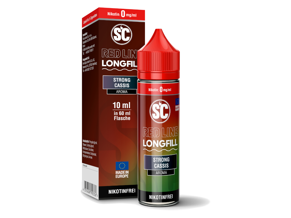 SC - Red Line - Strong Cassis - Longfill Aroma 10 ml