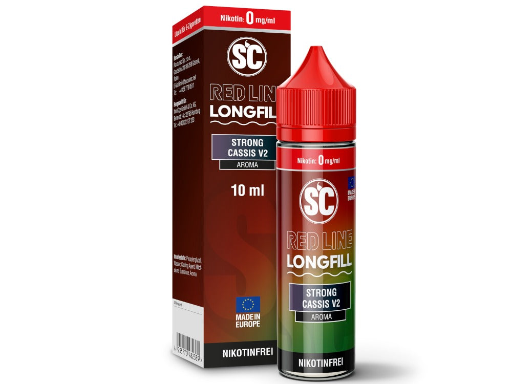 SC - Red Line - Strong Cassis V2 - Longfill Aroma 10 ml