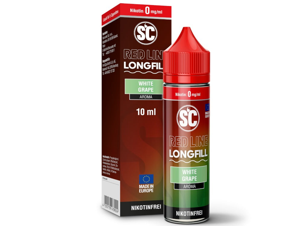 SC - Red Line - White Grape - Longfill Aroma - White Grape / 1er Packung time4smoke.de