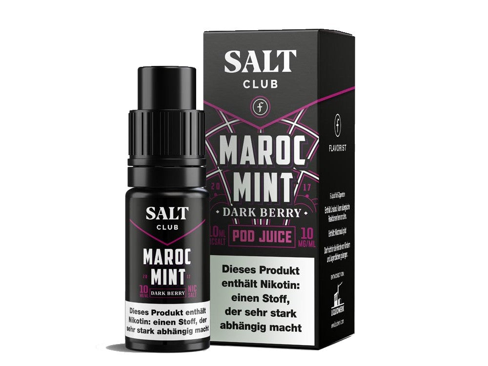 Flavorist - Maroc Mint - Dark Berry - Nikotinsalz Liquid