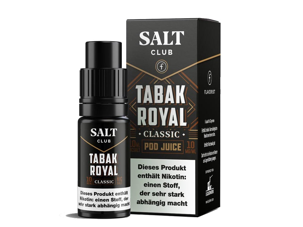Flavorist - Tabak Royal - Classic - Nikotinsalz Liquid