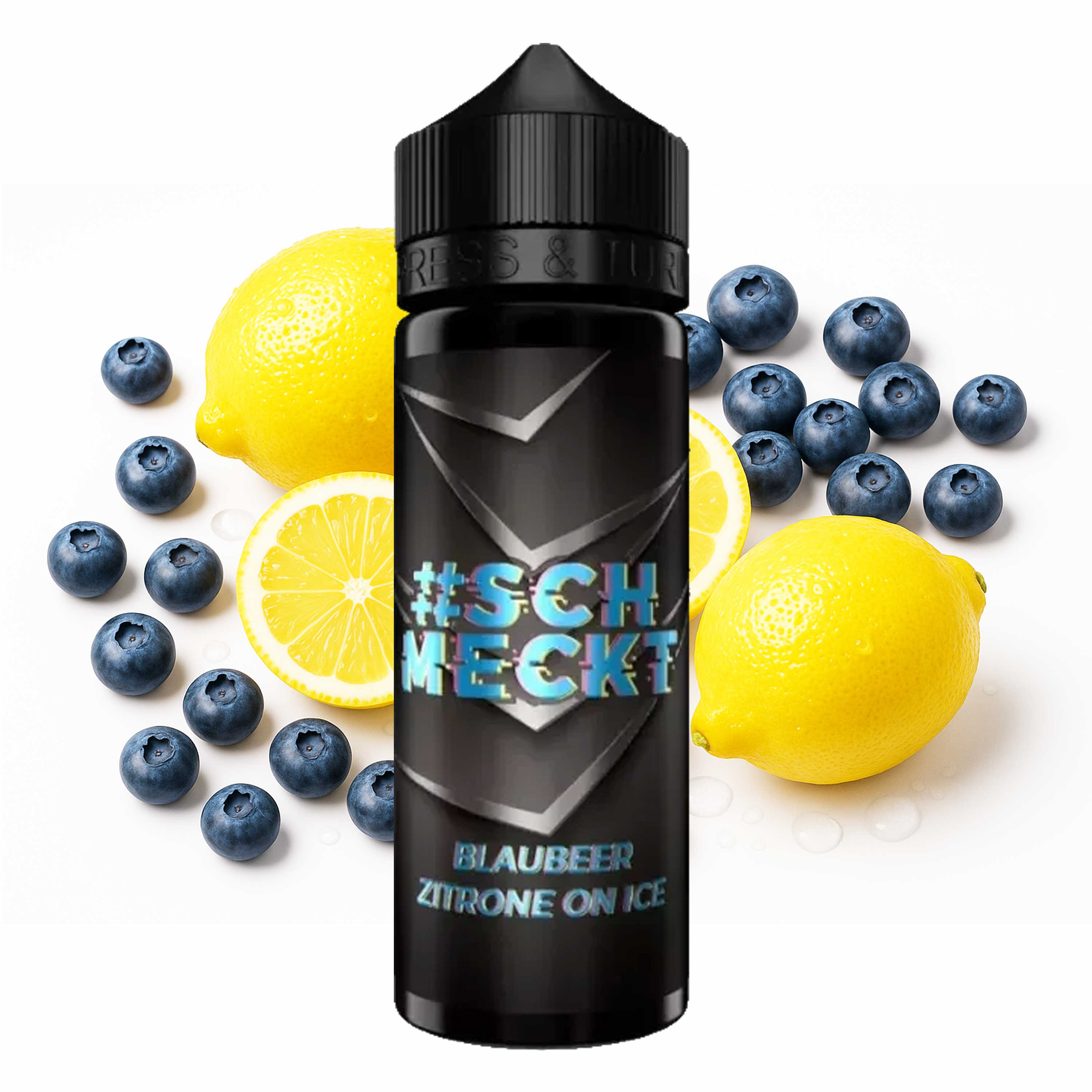 #Schmeckt - Blaubeer Zitrone on Ice Longfill Aroma – fruchtig, erfrischend und eisgekühlt genießen 