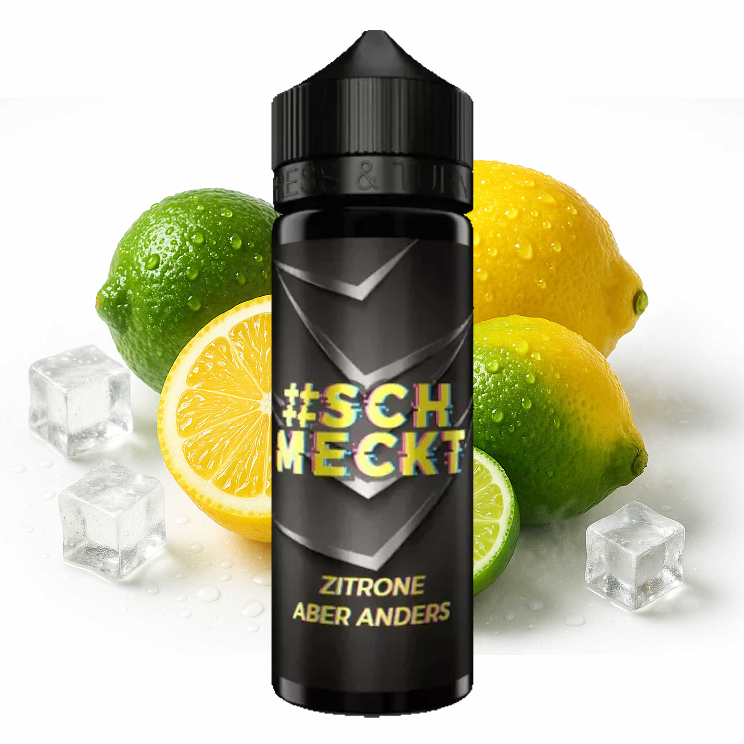 #Schmeckt - Zitrone aber anders - Longfill Aroma 10 ml: Erfrischender Geschmack mit kühlem Kick
