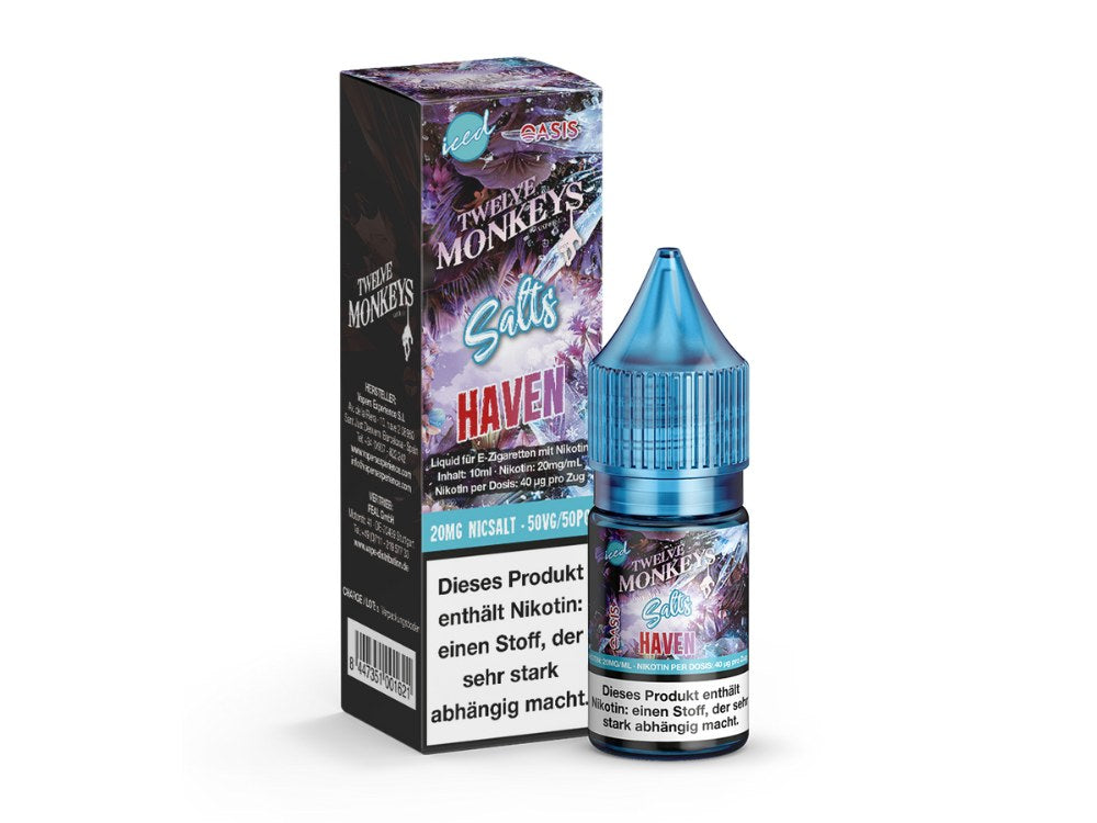 Twelve Monkeys - Iced - Haven - Nikotinsalz Liquid