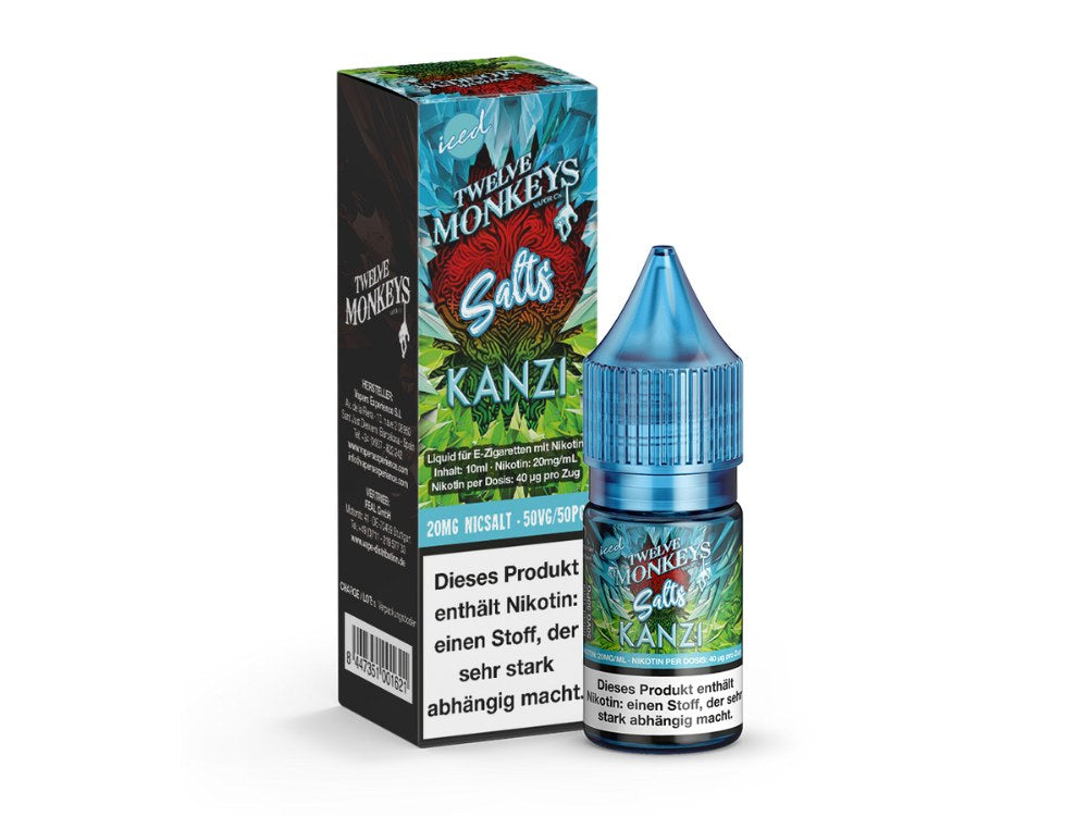 Twelve Monkeys - Iced - Kanzi - Nikotinsalz Liquid