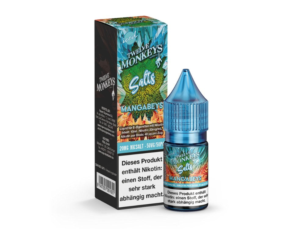 Twelve Monkeys - Iced - Mangabeys - Nikotinsalz Liquid