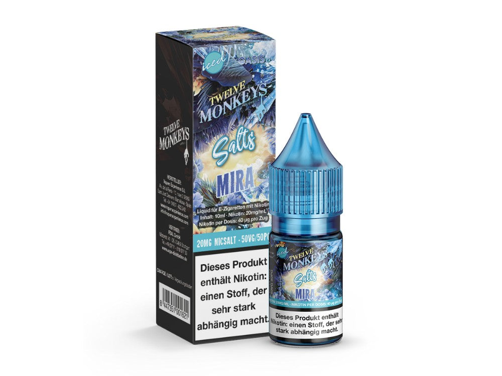 Twelve Monkeys - Iced - Mira - Nikotinsalz Liquid