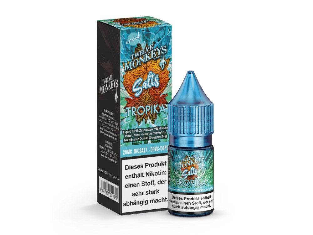 Twelve Monkeys - Iced - Tropika - Nikotinsalz Liquid