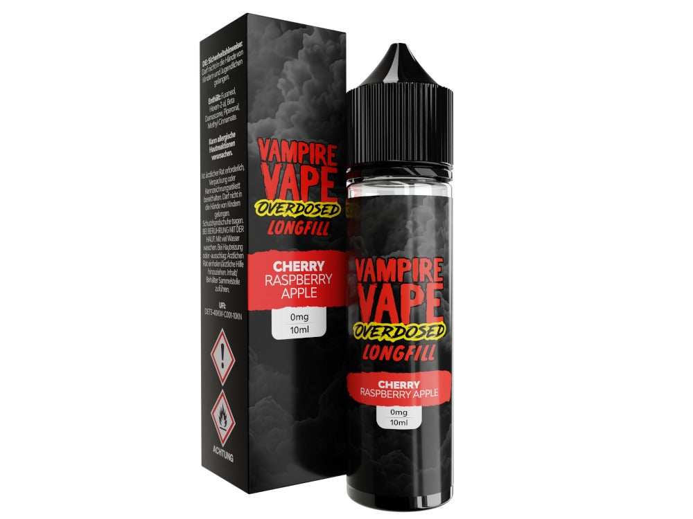 Vampire Vape - Overdosed - Cherry Raspberry Apple - Longfill Aroma 10 ml