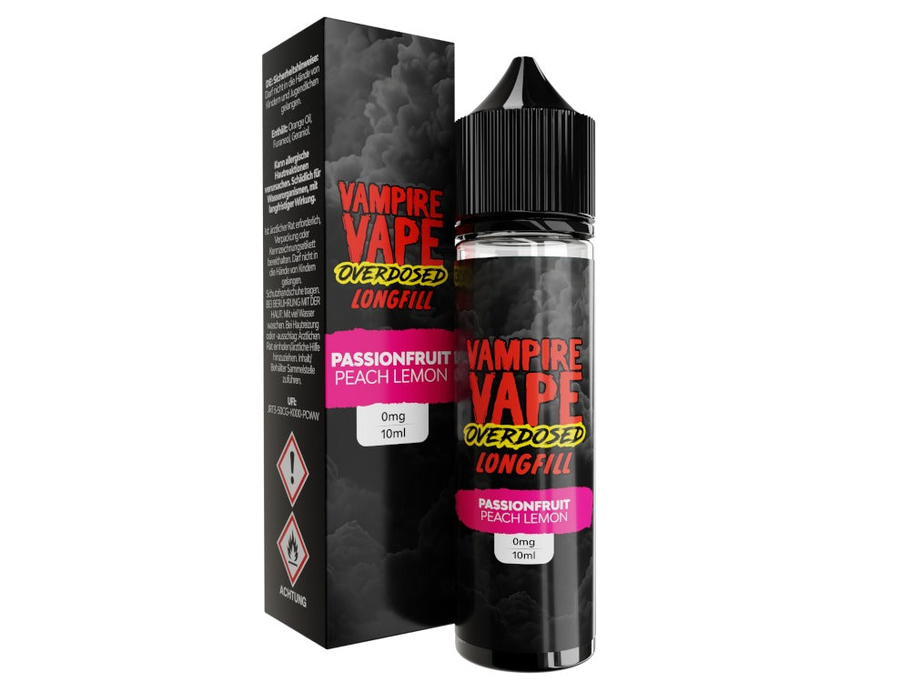 Vampire Vape - Overdosed - Passionfruit Peach Lemon - Longfill Aroma 10 ml