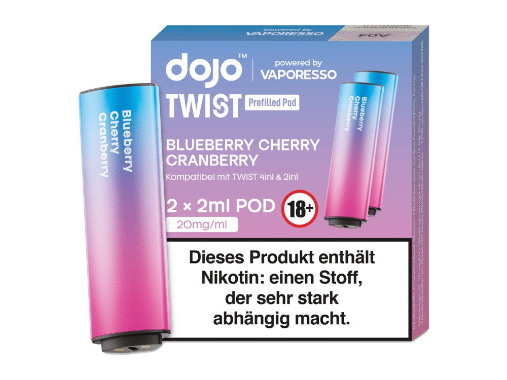 Vaporesso - Dojo - Twist Pods 20 mg/ml (2 Stück)