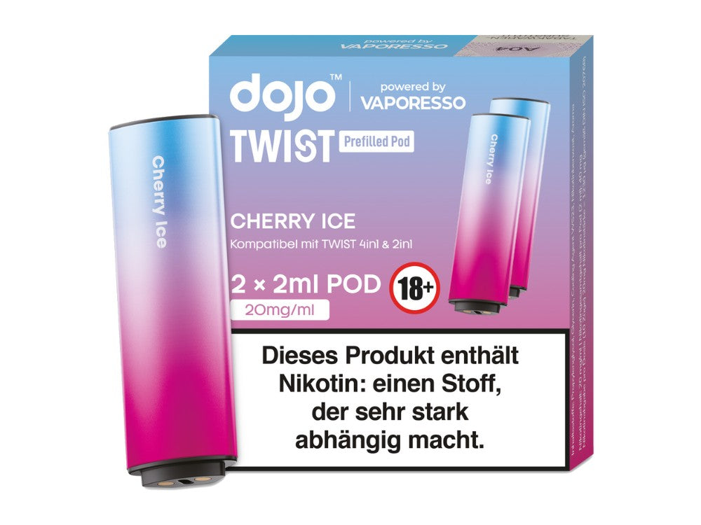 Vaporesso - Dojo - Twist Pods 20 mg/ml (2 Stück)